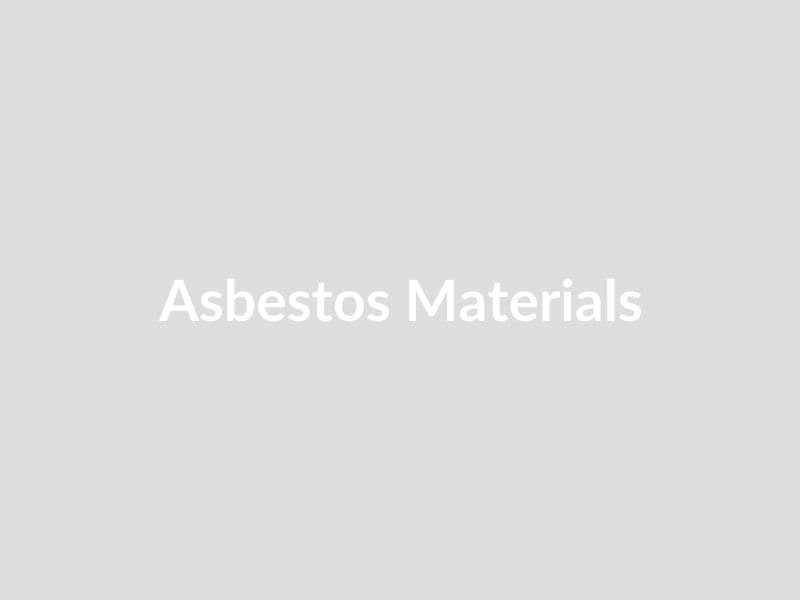 Common asbestos materials in UK homes